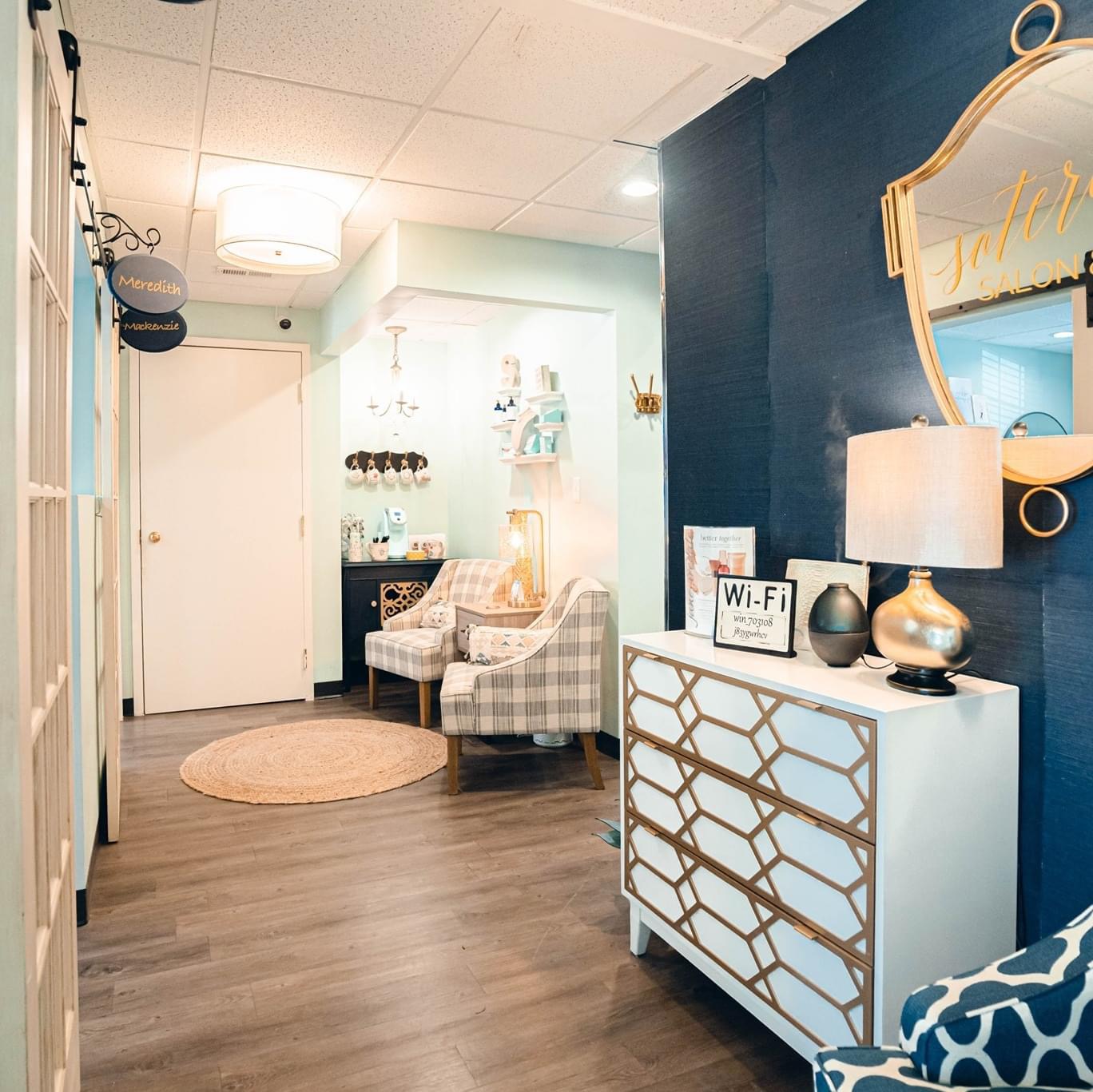 Soteria Salon and Spa nail work in Concord, North Carolina